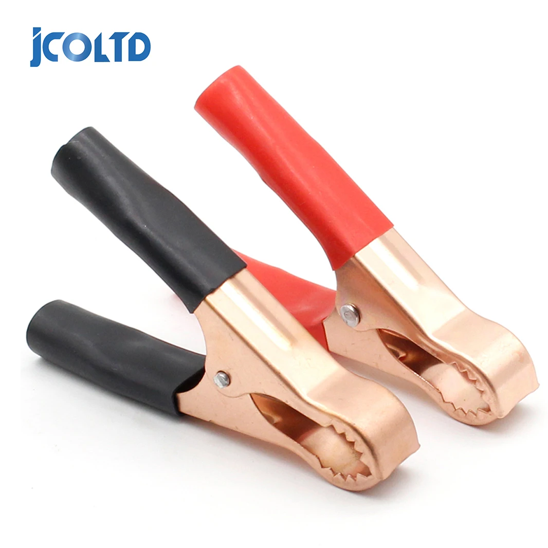 2 шт. 50A красный + черный 80 мм крокодил автомобиль караван Ван батарея тест