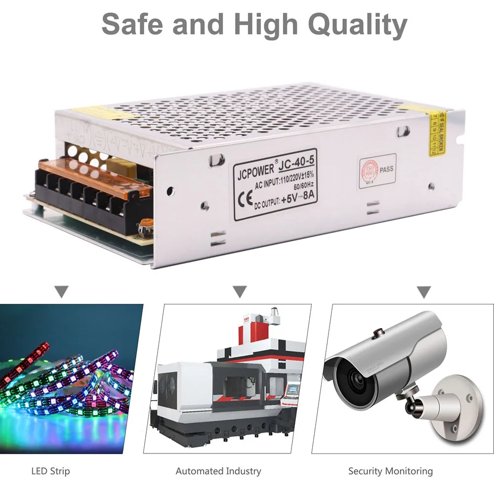Трансформатор питания для светодиодной ленты драйвер светодиодных лент 5 В 12 24