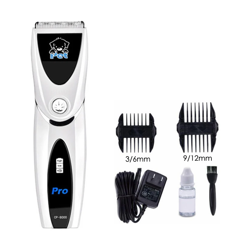 Машинка для стрижки волос домашних животных машинка с керамическими лезвиями