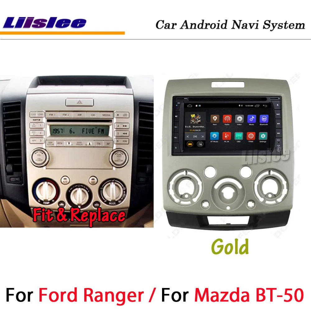 Автомобильный радиоприемник Android для Mazda BT-50 2007 ~ 2012 Стерео Авторадио навигация