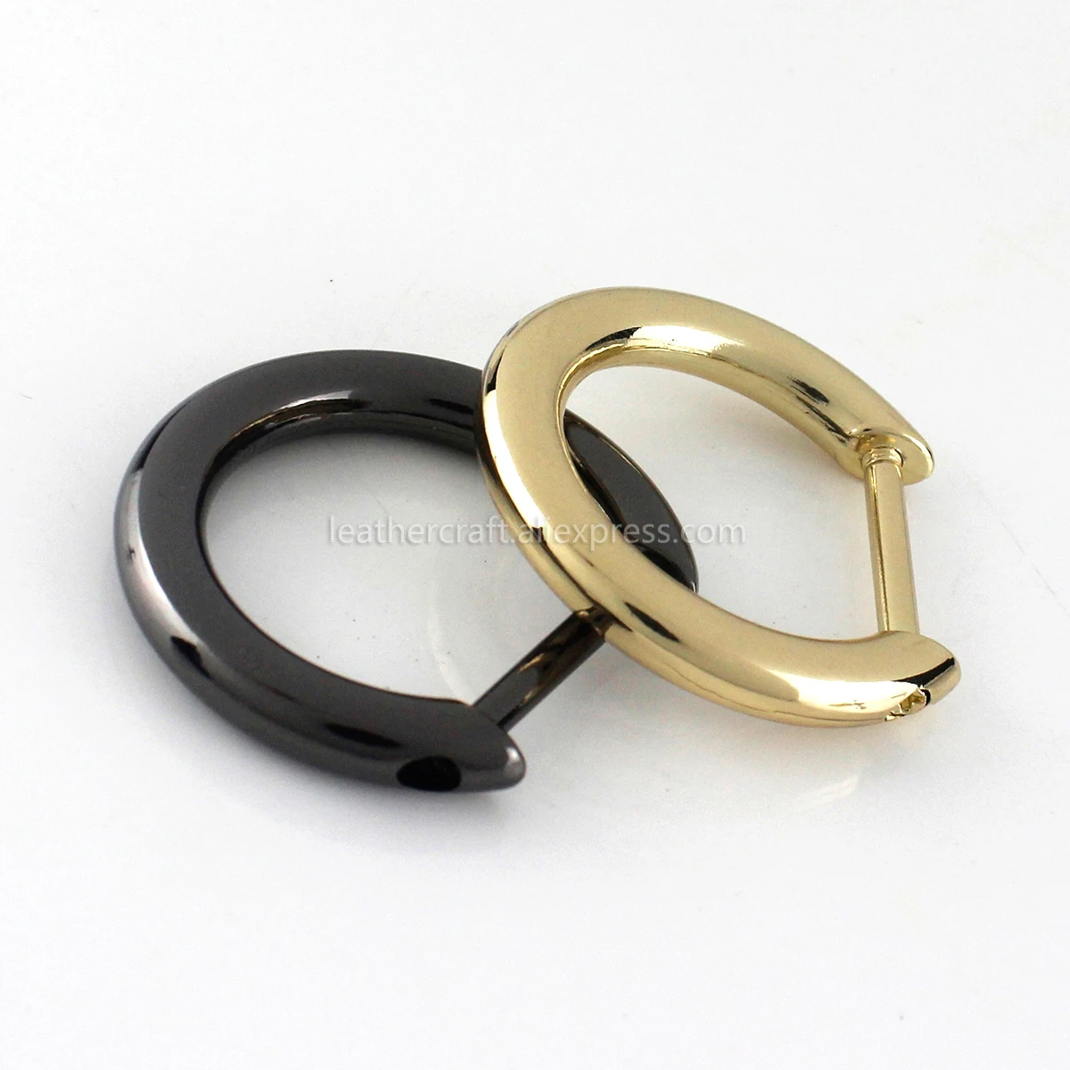 1 шт. 20 мм Металлическая Съемная застежка скоба с открытым винтом и круглым