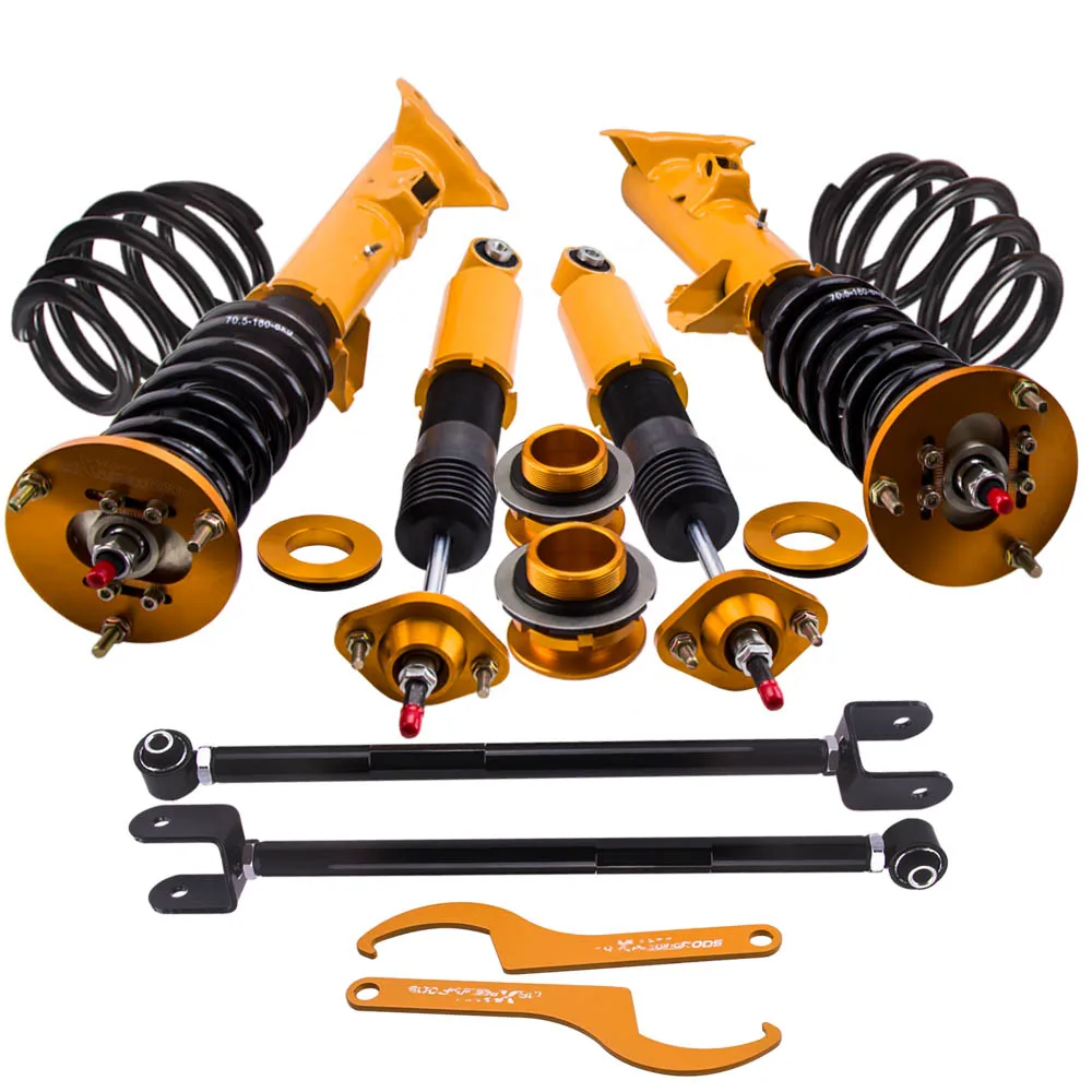 Adj. Coilover амортизатор стойки для BMW E36 316 318 320 328 Управление руки спиральной пружины