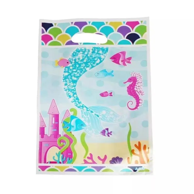 Sega Sonic The Hedgehog Super Hero New Cartoon Plastic 18X26CM Gift Loot Bags 10PCS Birthday Party Candy Bag Supplies Event | Дом и сад