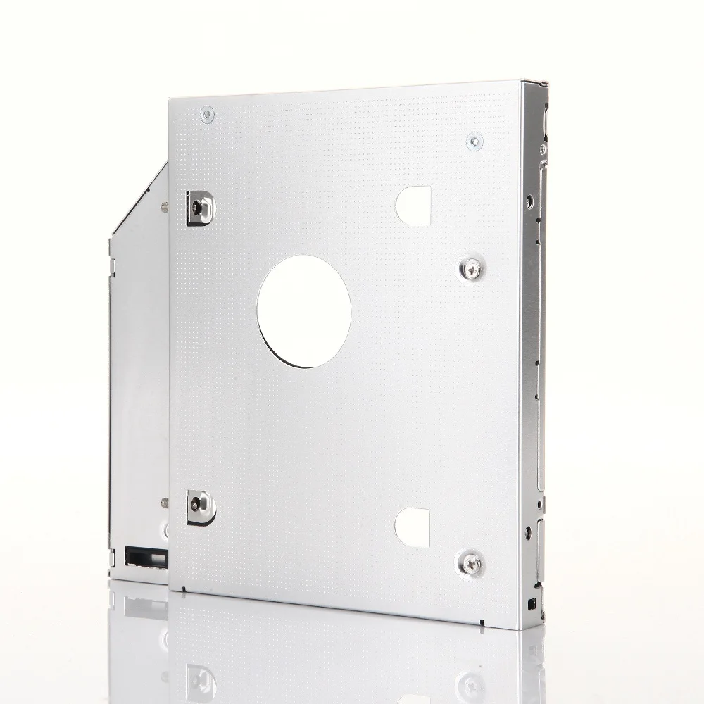 Универсальный алюминиевый SATA 2 й жесткий диск HDD SSD оптический Caddy рамка для HP Pavilion