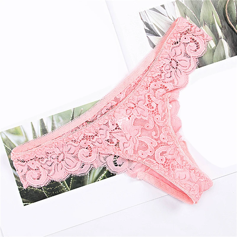 Япония Стиль Для женщин сексуальный G-задана трусики с низкой талией Нижнее белье