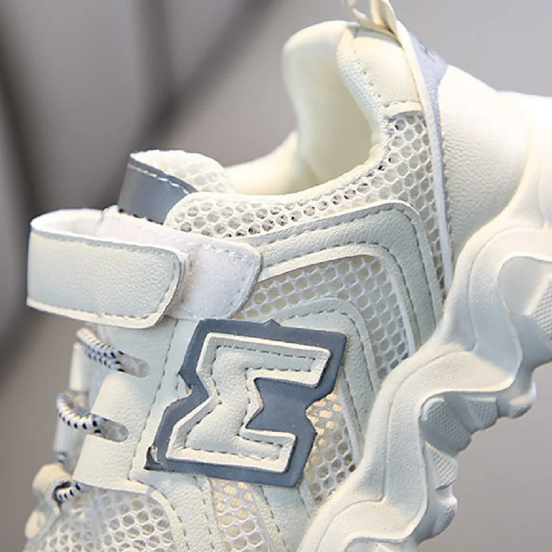 Детская сетчатая обувь новинка 2020 модные весенне-летние детские спортивные