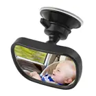 Универсальное регулируемое Автомобильное зеркало заднего вида, Детская безопасность с зажимом на присоске, зеркало для слепых зон, Детские аксессуары, детские внутренние детали