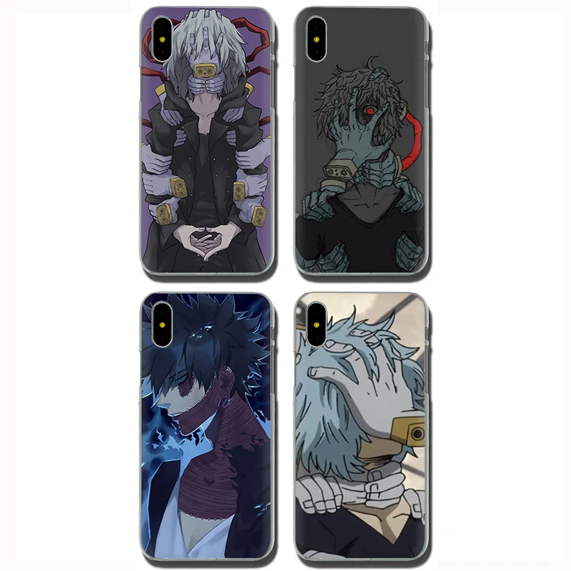 Жесткий чехол для телефона Tomura Shigaraki My Hero iphone 5 5s SE 2020 5C 6 6s 7 8 Plus X XR XS 11 Pro Max |