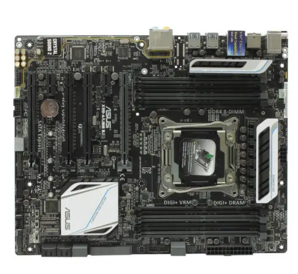 Настольная Материнская плата Asus X99 A/USB3.1 LGA 2011 V3 DDR4 для процессора I7 USB2.0 USB3.0 128 ГБ