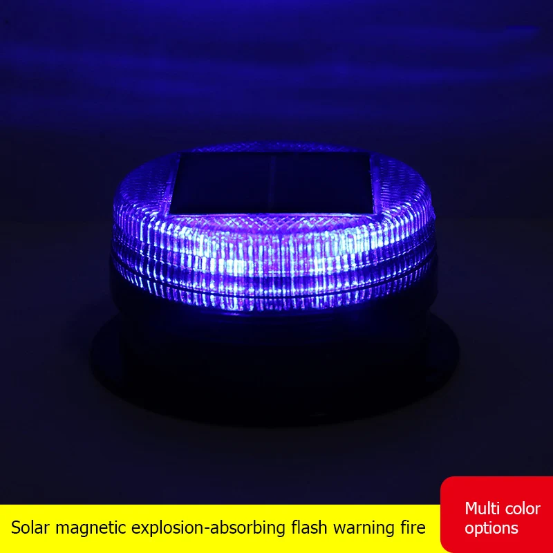 Автомобильный Предупреждение ждающий фонарь AOSONG мигающий на солнечной батарее