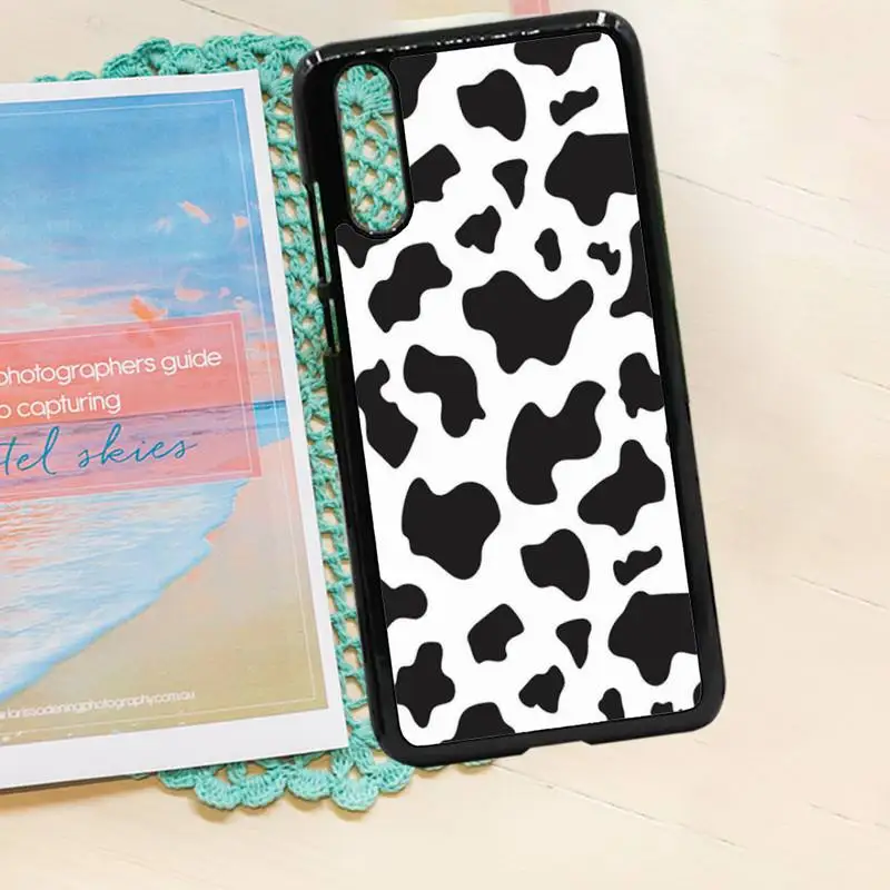 

milk cow cute animal Phone Case PC for iPhone 11 12 pro XS MAX 8 7 6 6S Plus X 5S SE 2020 XR