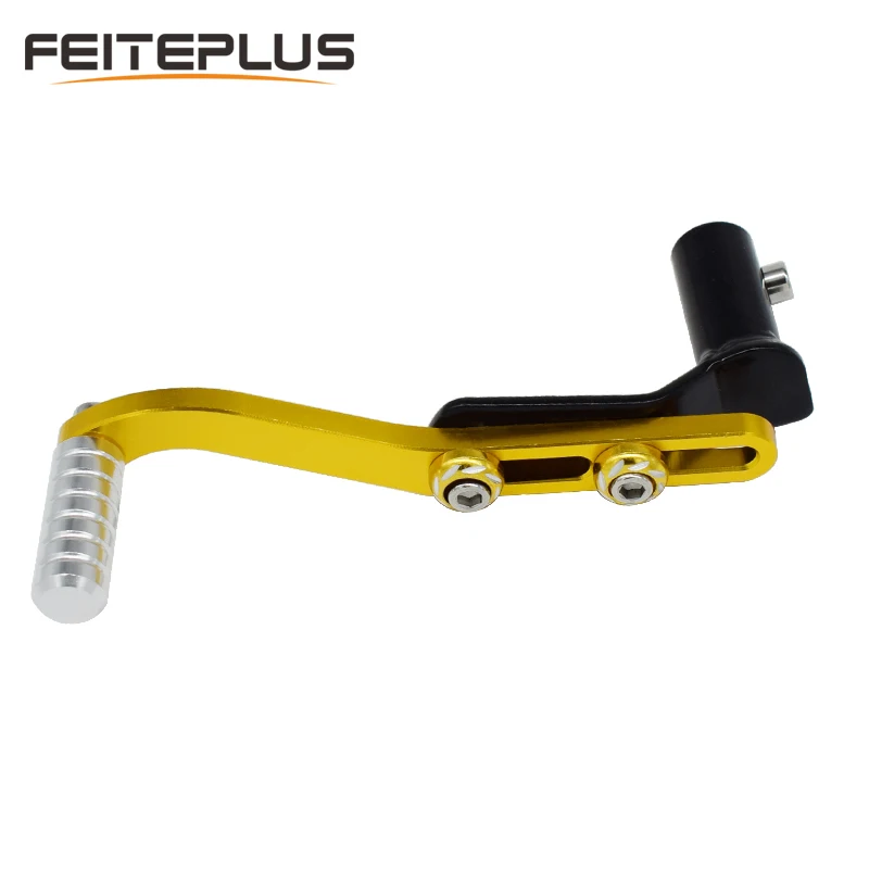 

Motorcycle CNC Aluminum Adjustable Folding Gear Shifter Shift Pedal Lever For 50/110/125/150/250cc ATV Dirt Bike Pit Bikes