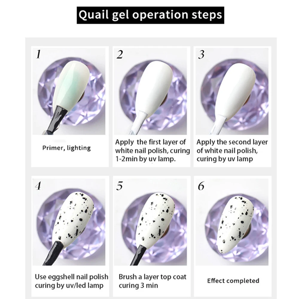 15 мл перепелиный дизайн яичной скорлупы лак для дизайна ногтей отмачиваемый