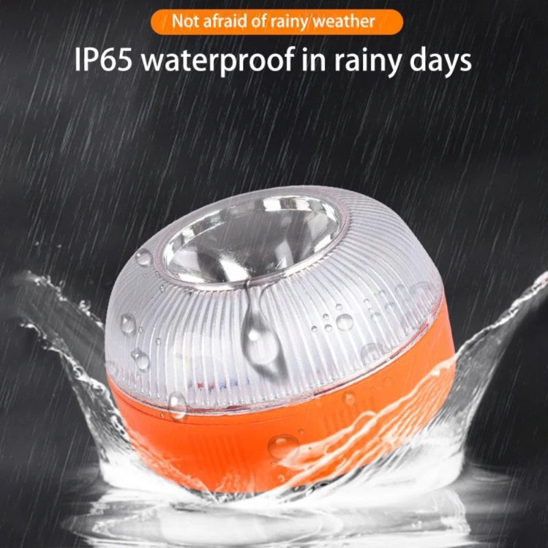 

Emergency Light V16 Homologated Car Emergency Beacon Light Rechargeable Magnetic Induction Strobe Light