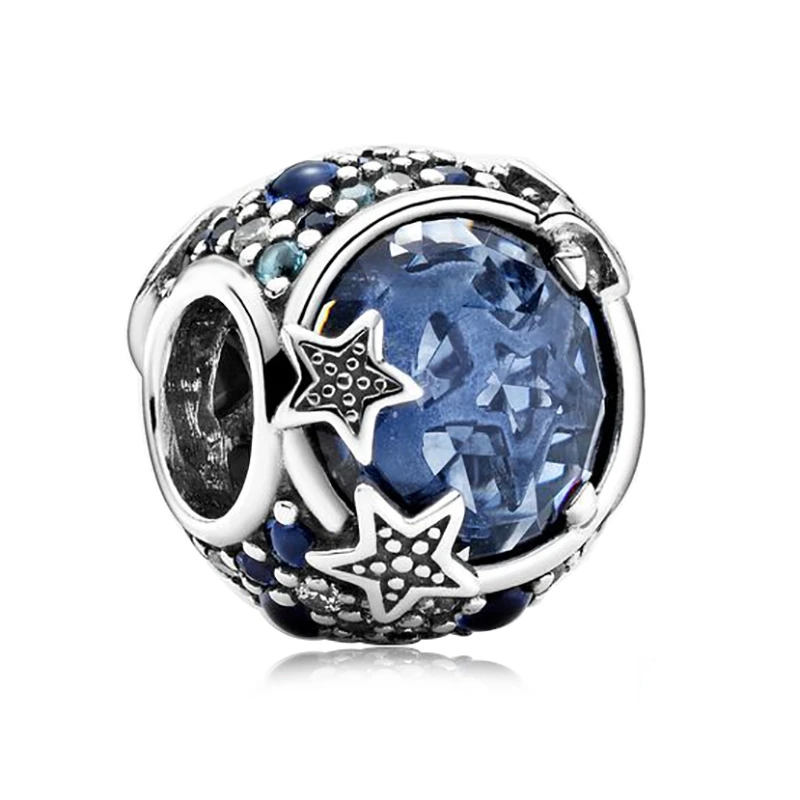 Новинка бесплатная доставка 1 шт. посеребренная подвеска с бусинами Европейский