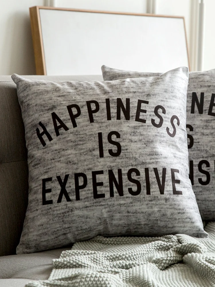 1 шт. простая наволочка для дивана модная мягкая бархатная с геометрическим