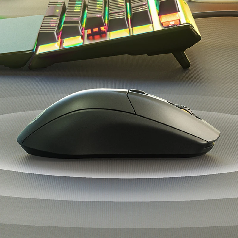 steelseries rival 3 wireless gaming mouse 2 4 ghz and bluetooth 5 0 60 million clicks 18000 cpi truemove air optical sensor mice free global shipping