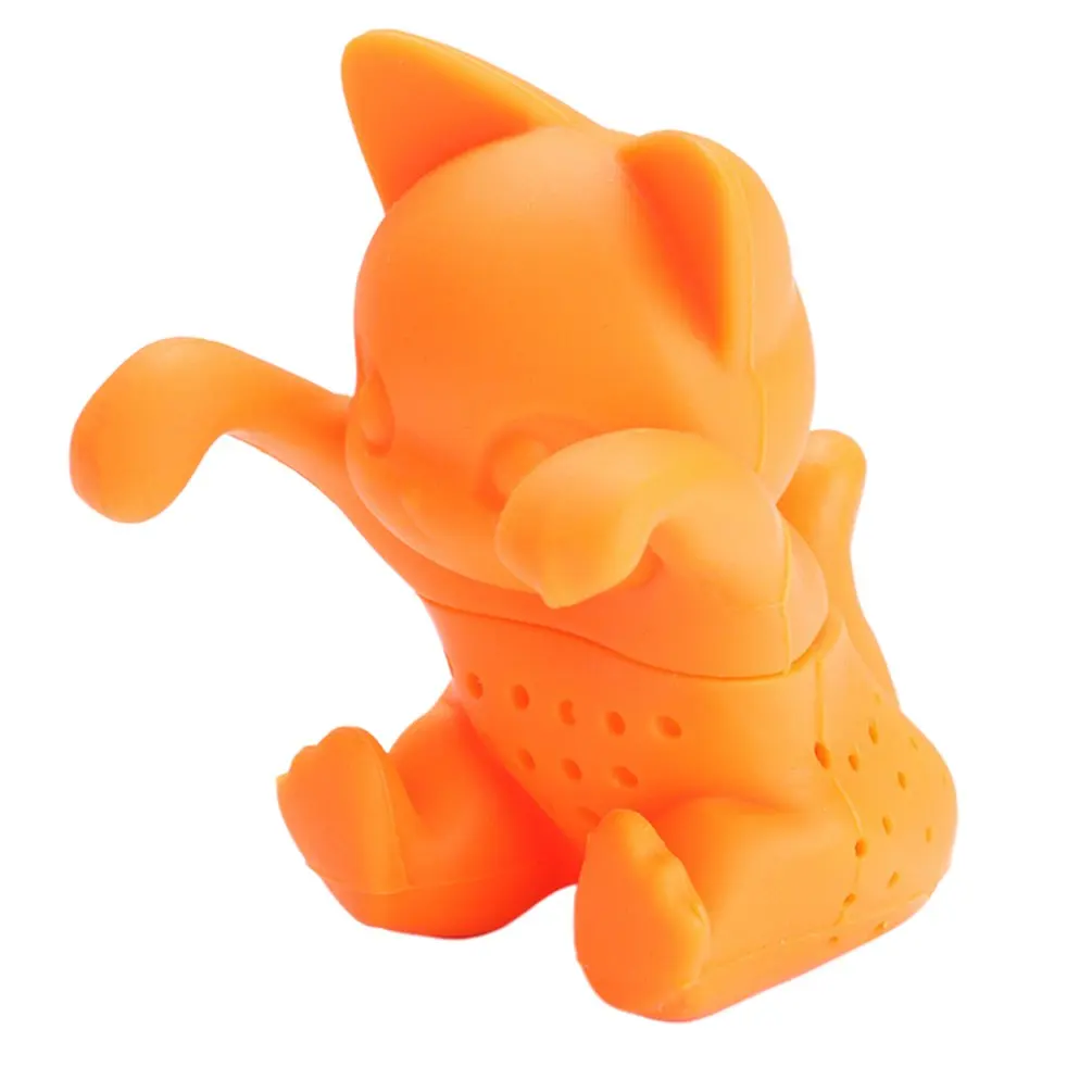 

7 Types Cute Animal Tea Infuser Silicone Coffee Loose Leaf Filter Tea Strainer Drinkware Diffuser Household Kitchen Accessories
