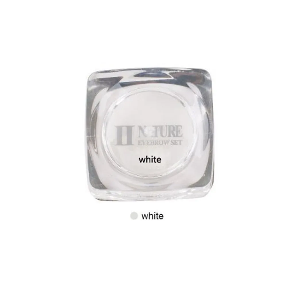 White Color PCD 11 цветов, микроблейдинг, пигмент, Перманентный макияж бровей и губ, тату, чернила, макияж, инструмент для красоты, микроблейдинг, аксессуары - Цвет: White Color