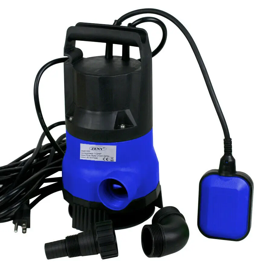 1/2HP водяной насос погружной бассейн для затопления GPH аварийный дренаж | Дом и сад