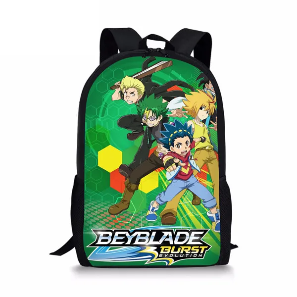 as picture15 Тикин школьный рюкзак для детей мультфильм Beyblade Burst печатных подростков девочек мальчиков школьная сумка студентов Милая Книга сумка - Цвет: as picture15