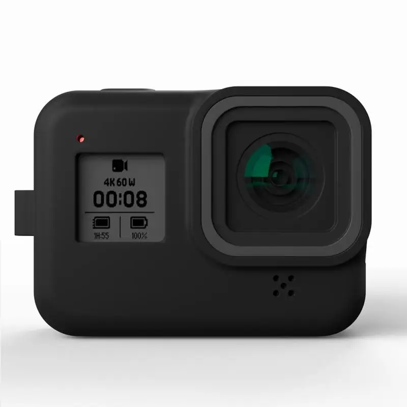Новые спортивные и экшн-видеокамеры Аксессуары для Gopro Hero 8 камеры Мягкий силиконовый защитный чехол плавающий Водонепроницаемый горячий