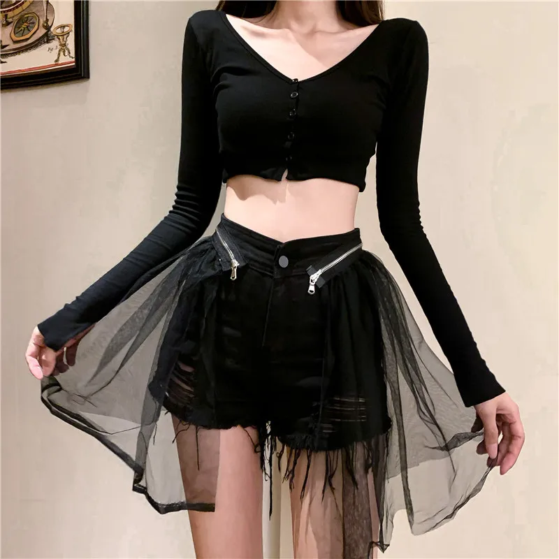 Брюки в стиле панк Кружевные платья готика лолита Черные кружевные облегающие