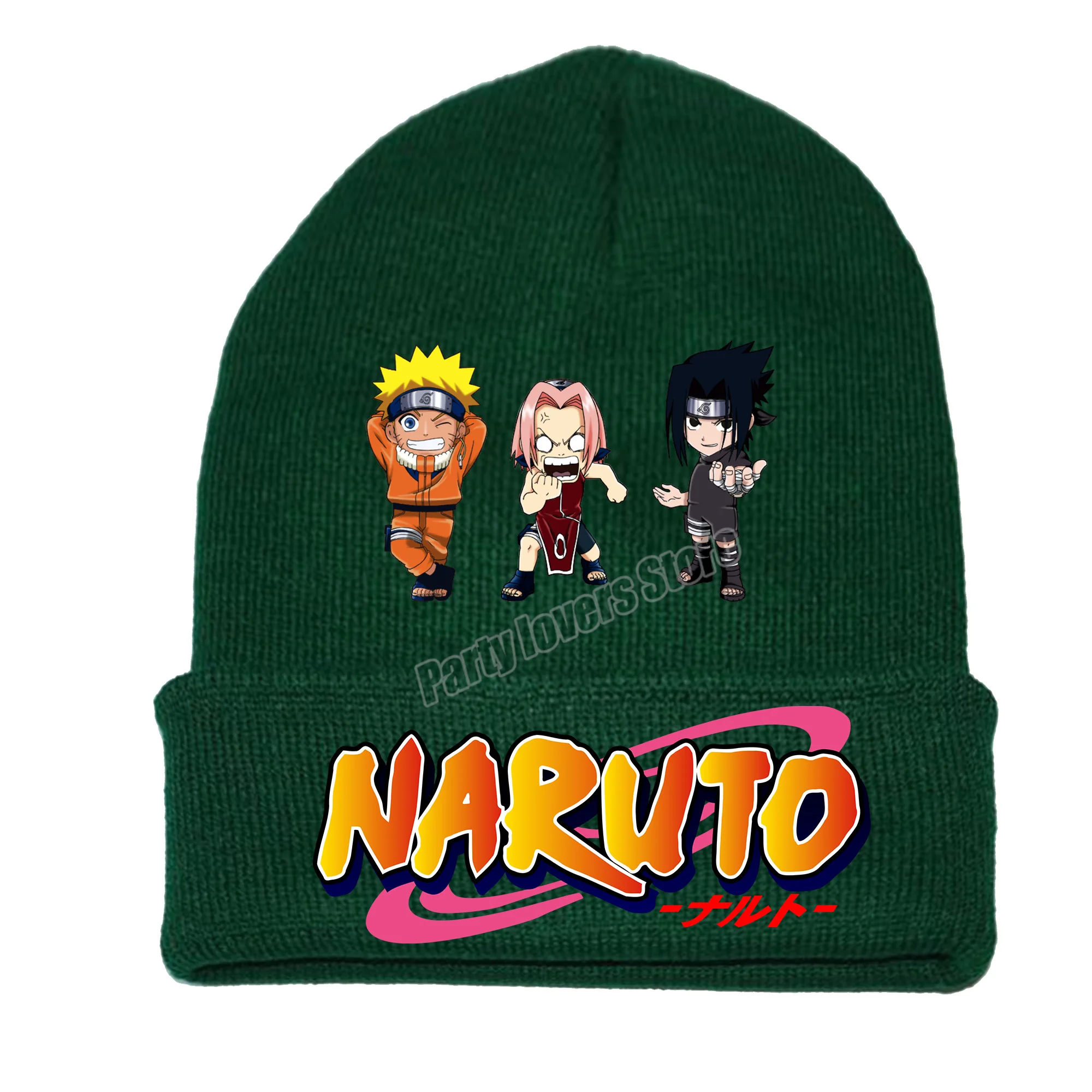Naruto Knit Hat Adult Baby for Boy Warm Winter Kids Beanie Children Hats Girls Boys Cap Gift | Мебель