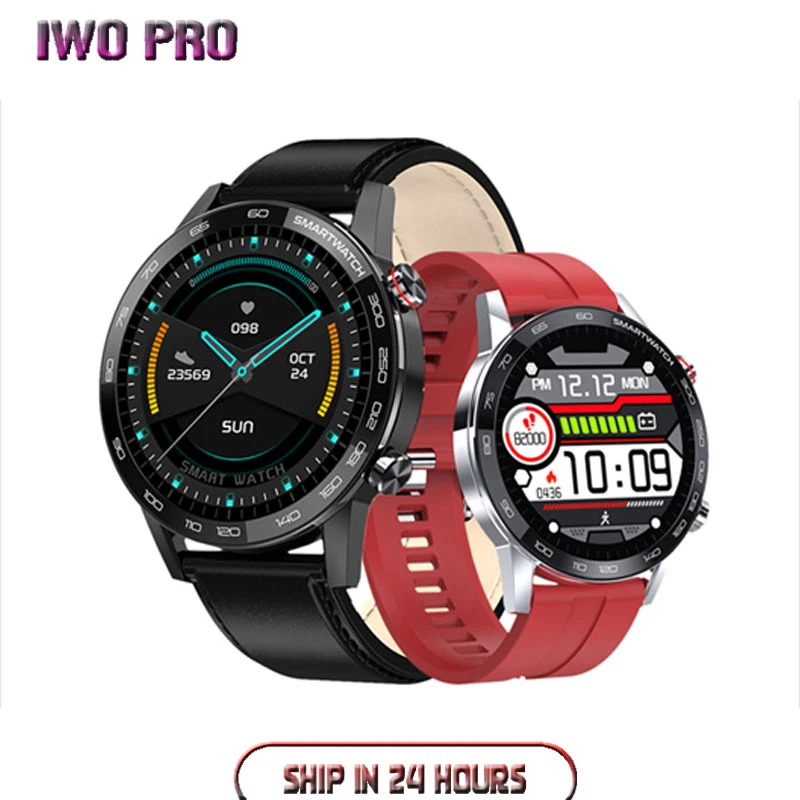 Смарт-часы IWO PRO 2020 L16 мужские водостойкие IP68 Bluetooth PK L8 L15 | Электроника