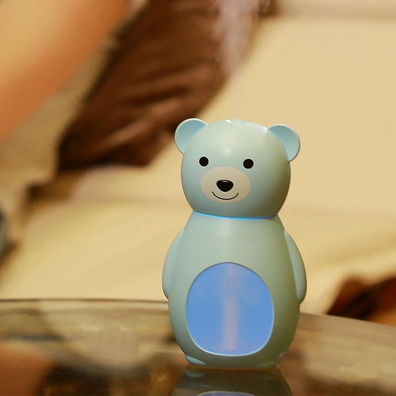 Увлажнитель воздуха ультразвуковой с USB-подсветкой и светодиодный Ной