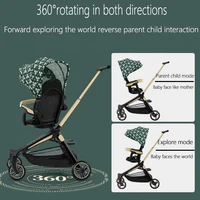 2021 foldable baby stroller 3 in 1 travel system with bassinet and car seat 360%c2%b0 rotation function children strollerluxury pram