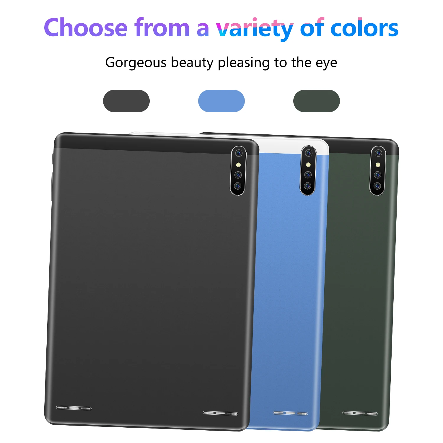 

Global Version Hot Sale 10.1 Inch Android 8.1Tablet 6GB+128GB ROM GPS+FM+wifi+ Double CardTablets Pc