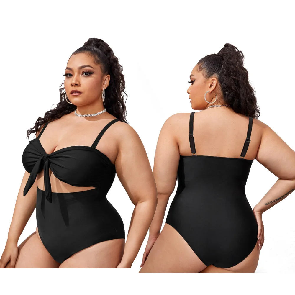 2022 женский слитный купальник большого размера с пуш-ап купальные костюмы пляжная
