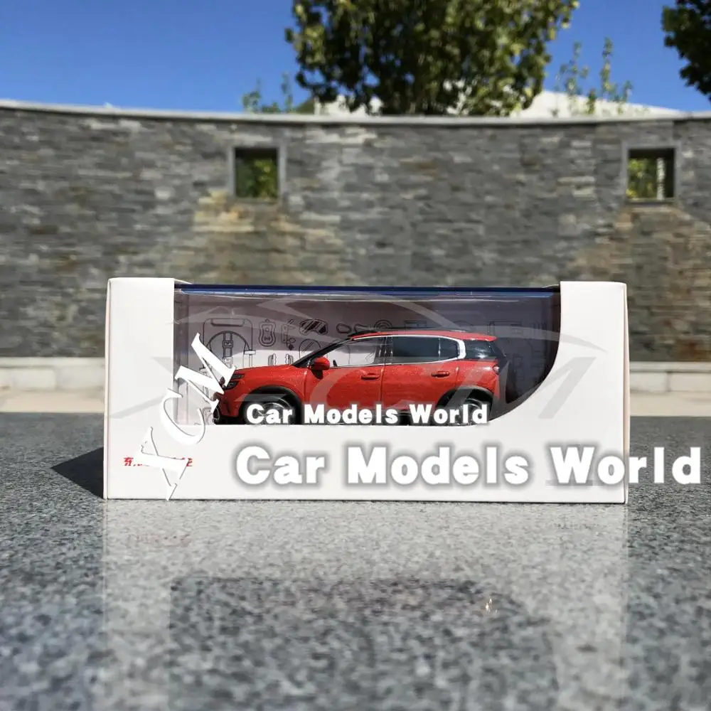 Литая модель автомобиля для C5 Aircross SUV 1:43(оранжевый)+ маленький подарок