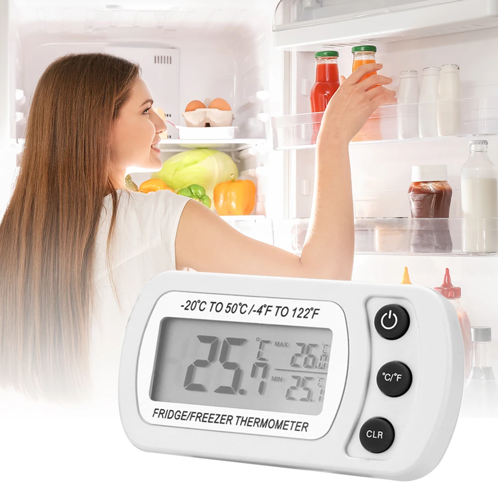 Водонепроницаемый цифровой мини холодильник с магнитным крючком|Приборы для