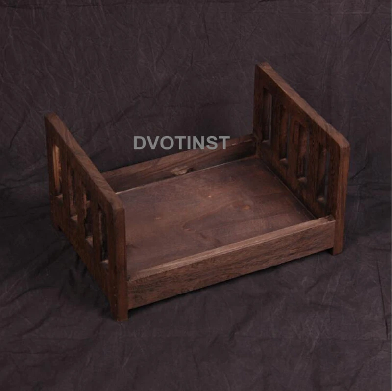 Dvotinst новорожденных Подставки для фотографий ребенок позирует кровать Мини