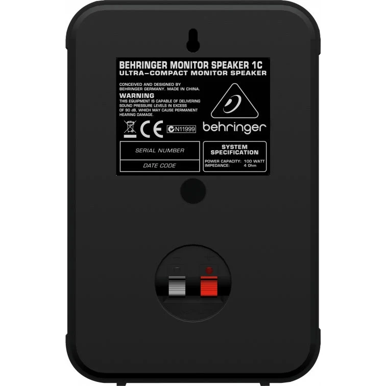 Колонка BEHRINGER Monitor Speakers 1C BK |