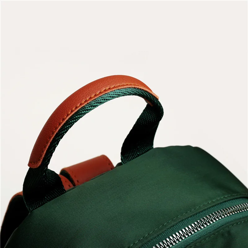 Зеленый брендовый женский рюкзак новинка 2021 молодежная Студенческая сумка с