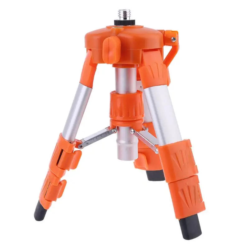 

Adjustable Lightweight Aluminum Tripod for 5/8" Laser-Level Levels with Bubble Level Portable