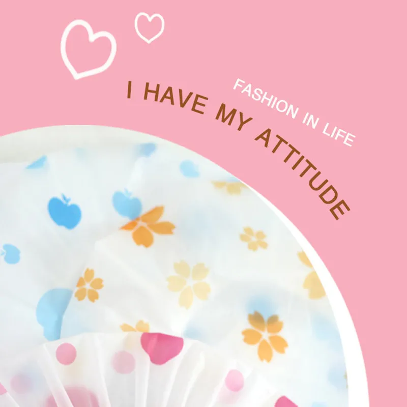 1 шт. цветная водонепроницаемая шапочка для душа густоты эластичная Дамская prod |