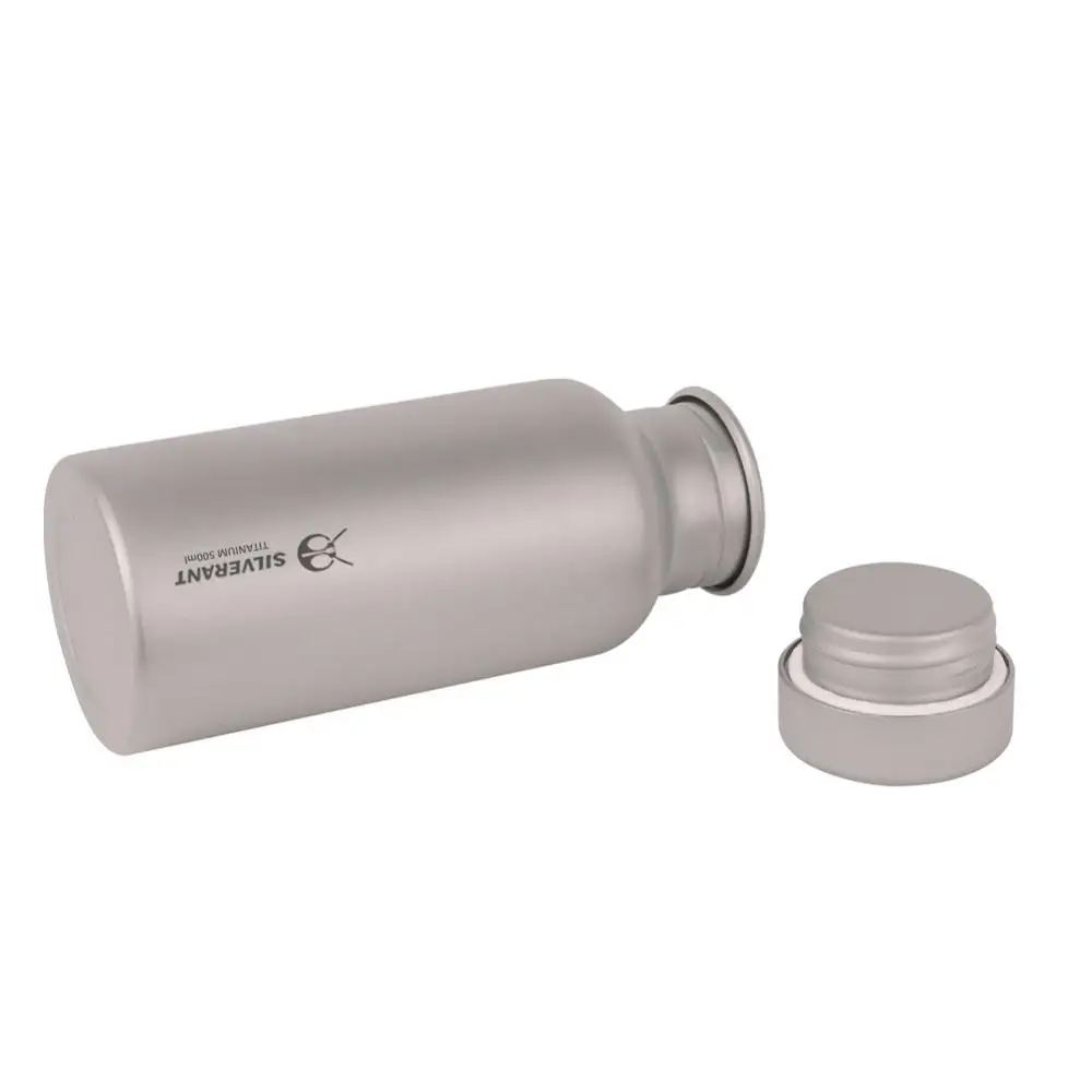 저렴한 Silverant 티타늄 물병 부대를 가진 자전거를 타는 옥외 승차 스포츠를위한 경량 500ml / 800ml 음료 용기