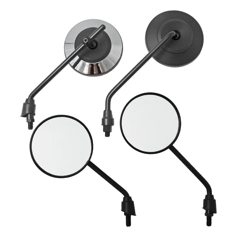 Универсальное круглое зеркало заднего вида для мотоцикла скутера