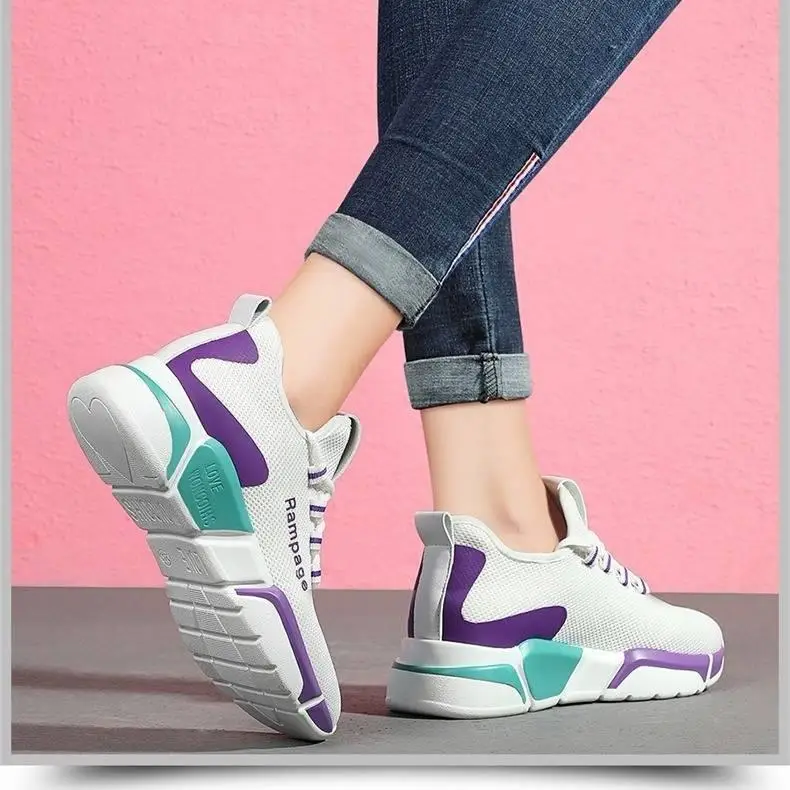 Tenis Feminino/Новинка Женские кроссовки Мягкая женская Вулканизированная обувь