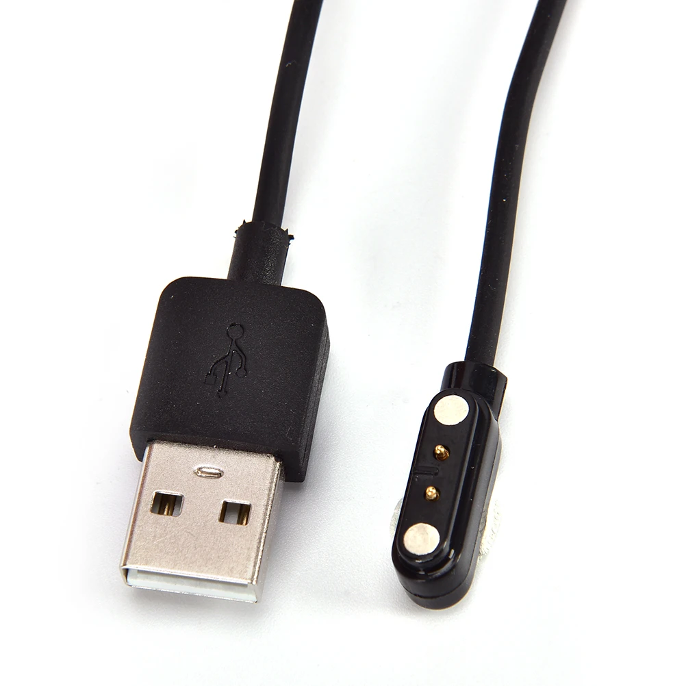 Replacement Charge Cable USB Charging 2pin Charger Cable for Smartwatch Wristband Smart Band