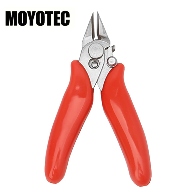 

3,3 дюймовые мини-плоскогубцы MOYOTEC, мини электронные ножницы из нержавеющей стали/электроинструмент для ремонта, электронные плоскогубцы