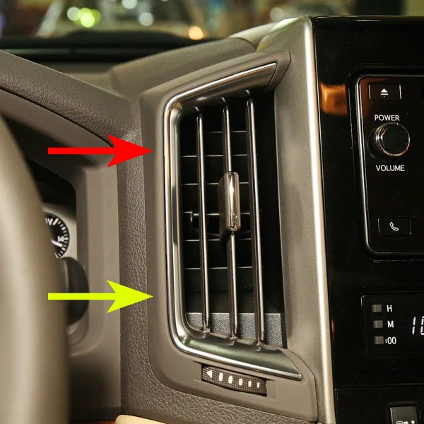 Крышка для вентиляционного отверстия приборной панели накладки полосы подходят