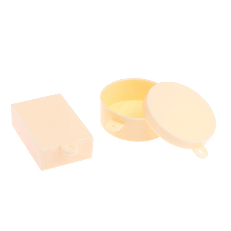 

1Pcs 1/6 1/12 Dollhouse Miniature Accessories Mini Lunch Box Simulation Furniture Model Toys For Doll House Decoration