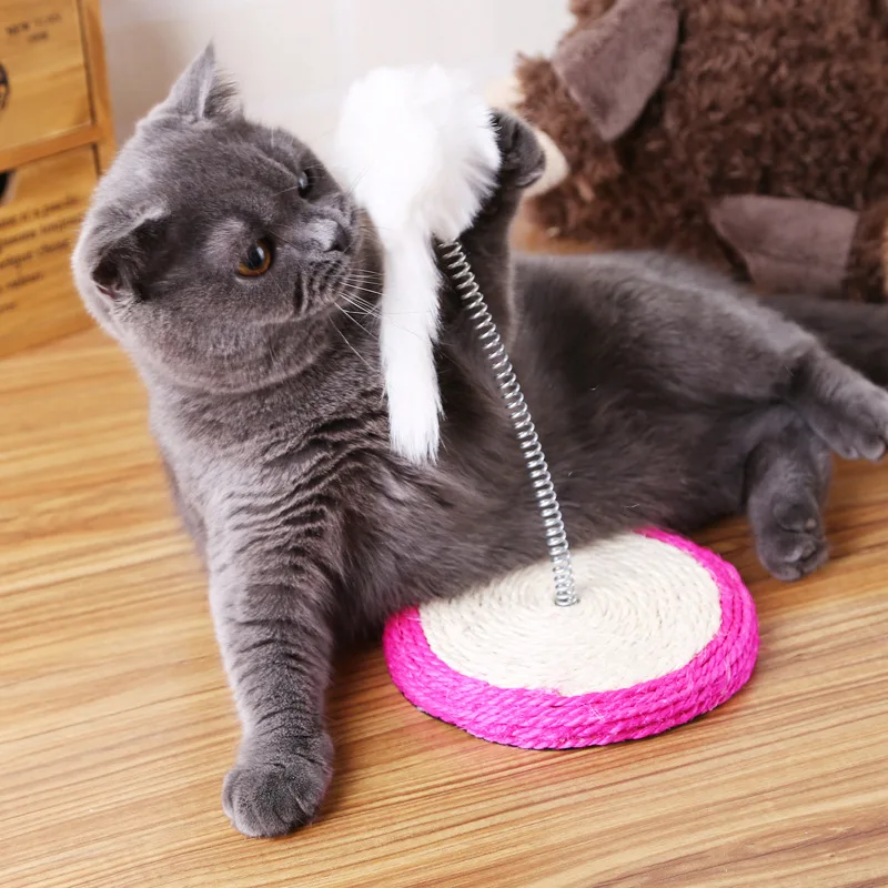 Игрушка для кошек забавный интерактивный плюшевый Кот игрушка котят жевательная