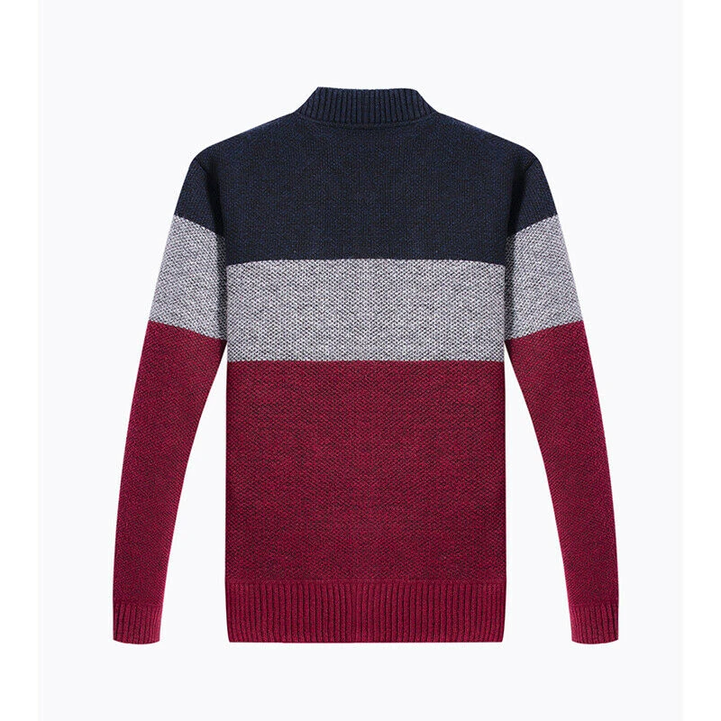 2019 новые мужские свитера Осень Зима теплые кашемировые шерстяные на молнии