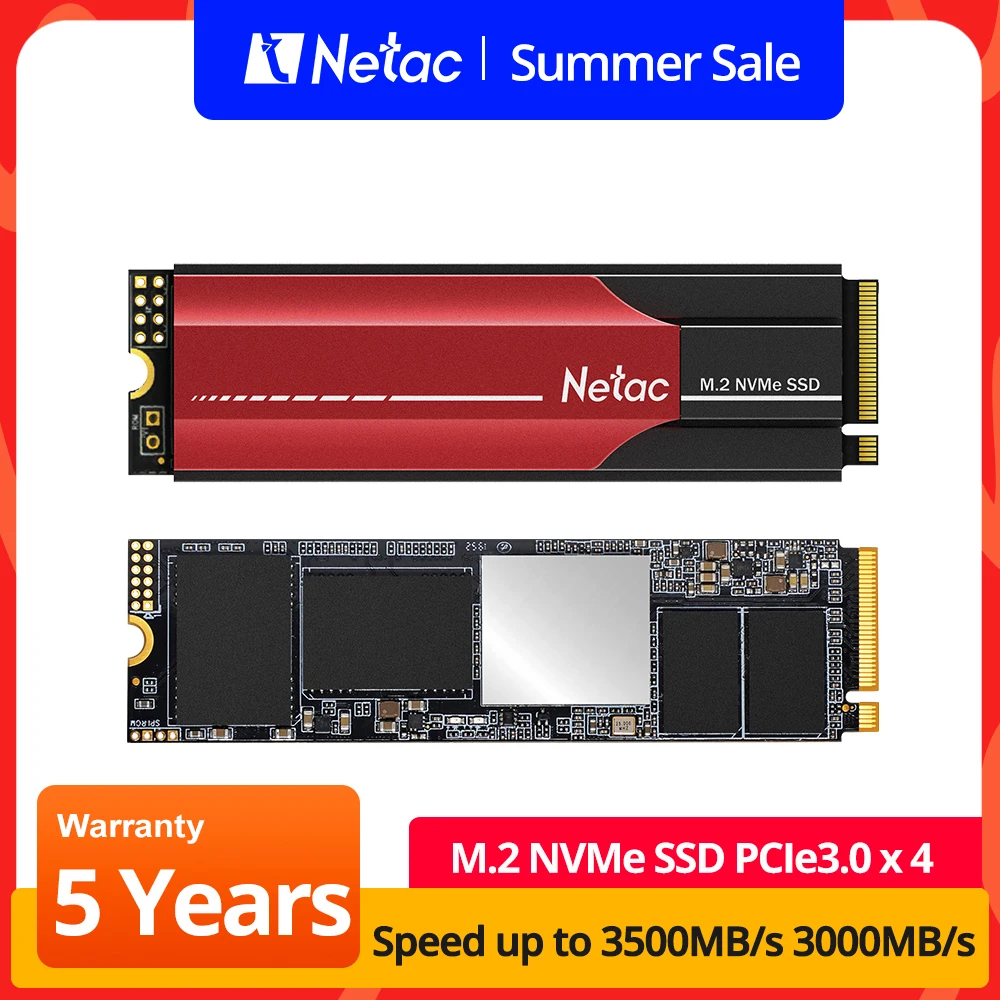 Netac M.2 SSD 250 ГБ 500 1 ТБ 2 ТБ жесткого диска M2 ssd m.2 NVMe pcie SSD внутренний жесткий диск твердотельный жесткий диск для ноутбука, настольного компьютера